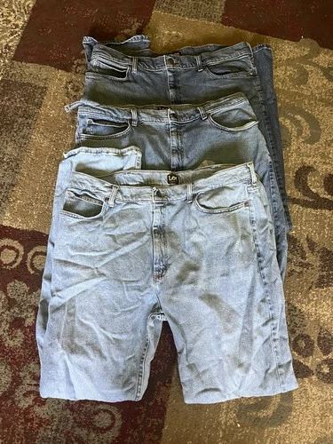 Lee Regular Fit Jeans 38x36 And 40x36, Lot Of 3