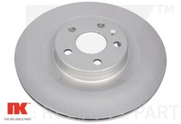 2X Bremsscheibe NK 314872 2 Bremsscheiben Hinterachse Hinten