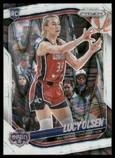 Lucy Olsen 2025 Panini Prizm WNBA White Seismic #104 Washington Mystics