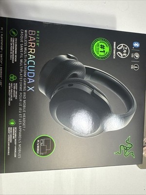 Razer Barracuda x Wireless Bluetooth Gaming Headset Multi-Platform Black New NIB