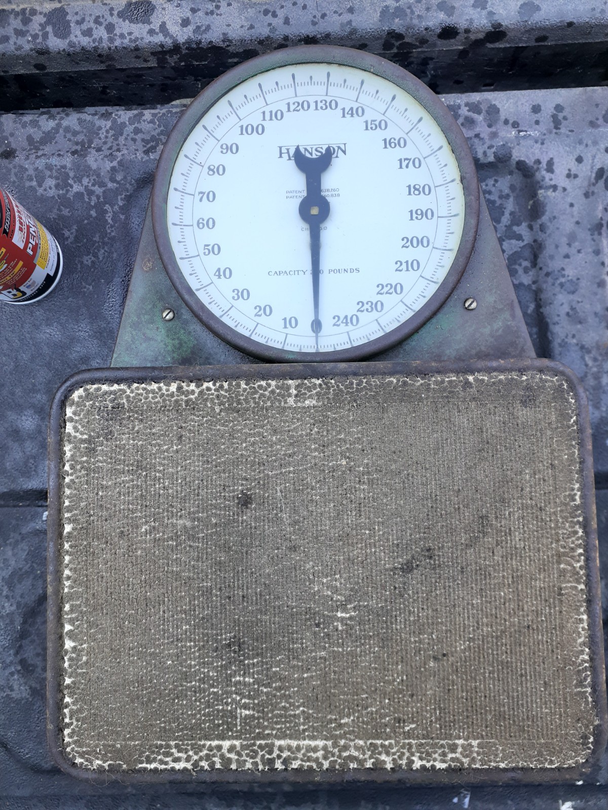 Hanson vintage platform scale in good working order nice condition | eBay