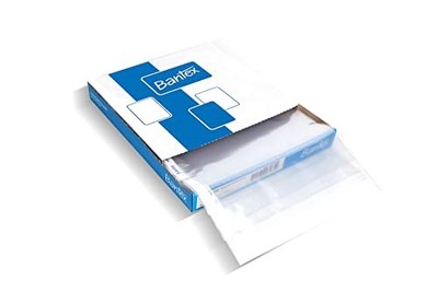 Schutzumschläge A4 45µ Glasklar 100 Stück PP-Folie BANTEX Modell-Nr