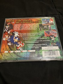 Sonic Adventure 2 (Sega Dreamcast, 2001) original case, manual, working disc