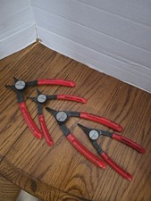 Set Of 4 Snap On Snap Ring Pliers