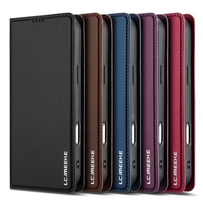 Flip Wallet Kickstand Magnetic Case For iPhone 17 Pro Max 16 15 14 Plus 13 12 11