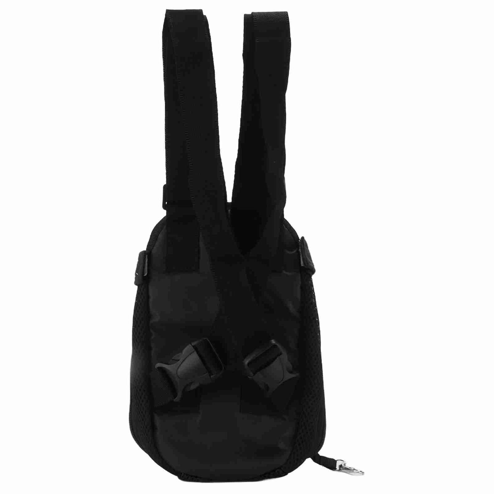 Pet Carrier Backpack Adjustable Breathable For Hiking Cats Dogs Nylon