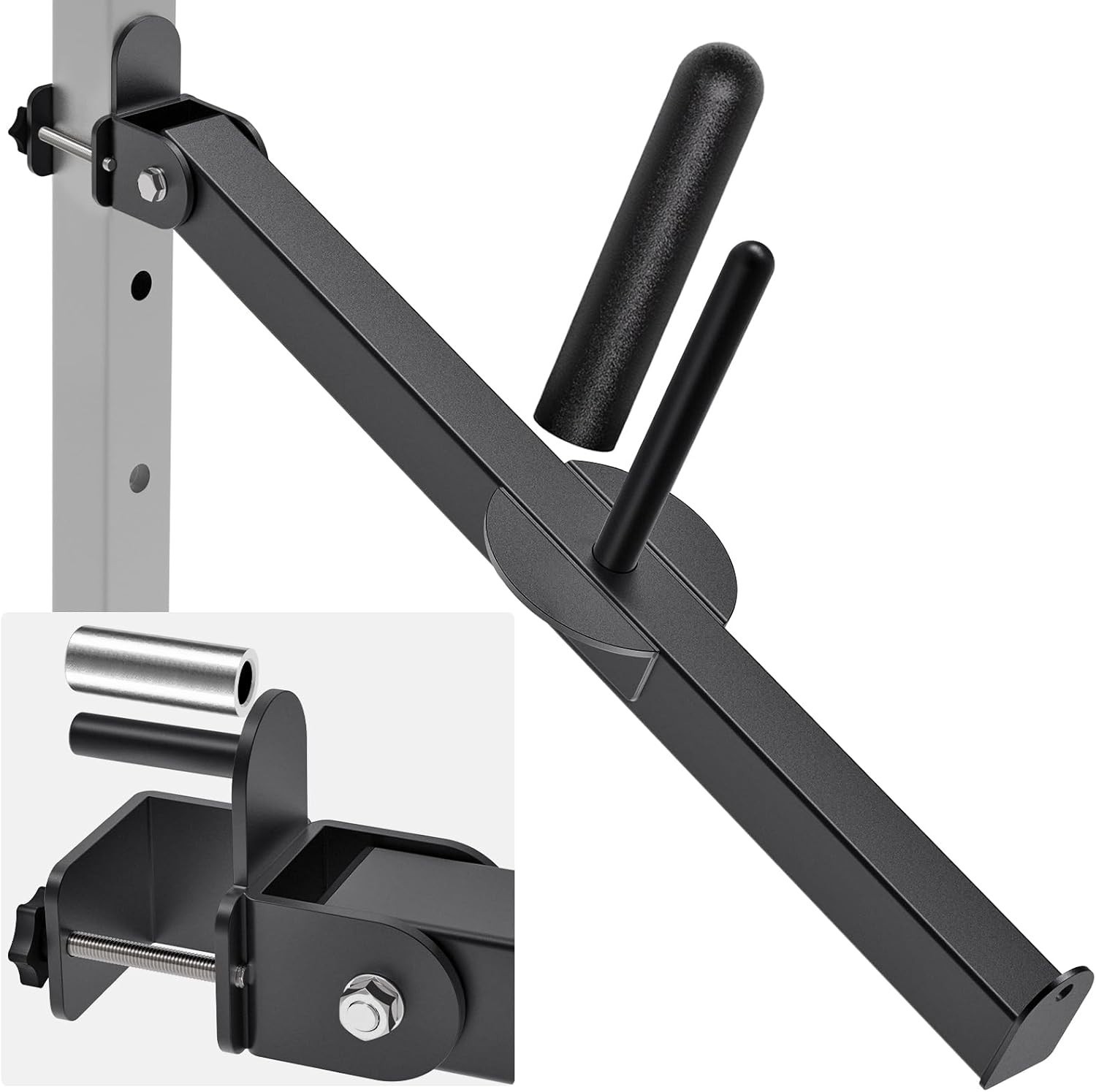 Nordic Hamstring Curl / Belt Squat Attachment for 2"x2" & 3"x3" Power Racks