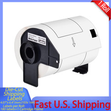 1 Roll Large Address Shipping Labels 4.07" x 6.4" DK-1247 For Brother QL-1110NWB