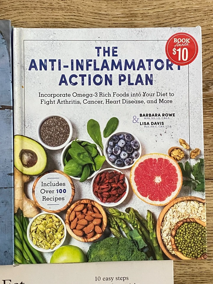 Lot Of 6 Whole Foods Plant-based Diet Cookbooks Vegan Vegetarian Foto 4 de 4