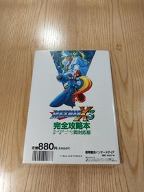 Rockman X3 Strategy Guide PS SegaSaturn Complete, Free Shipping, Used