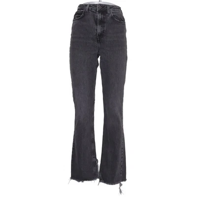 Zara, jean, taille : 36, gris, coton/élasthanne, monochrome, denim, femme #J1h - Photo 1/4
