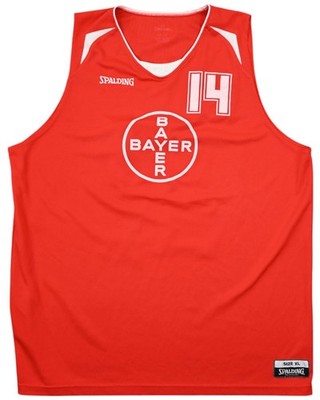 Spalding BAYER 05 UERDINGEN BASKETBALL SHIRT TRIKOT XL