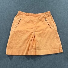 Vintage 90s Women's Polo Ralph Lauren Golf Skirt Orange Sz 8