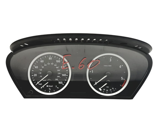 Tacho Kombiinstrument BMW 5 E60 E61 6945634 VDO RHD 43834