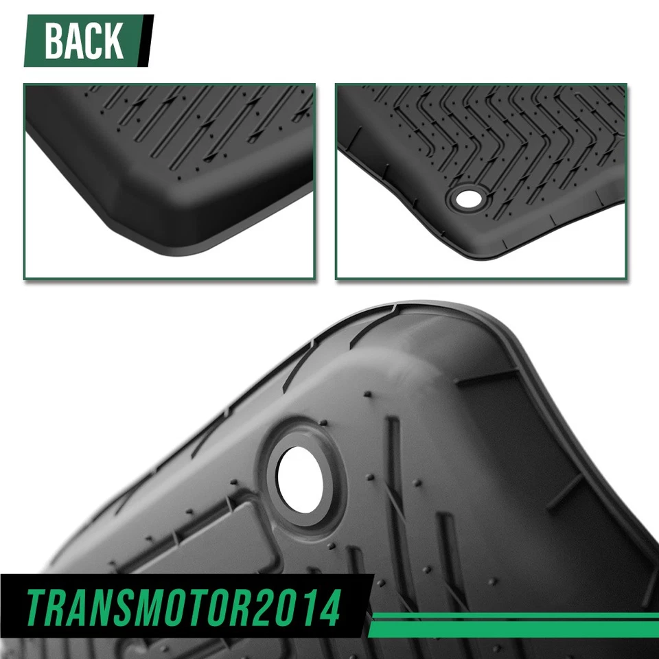 NEW TPE Floor Mats Liners Fit For 2013 2016 2017 2018 Toyota RAV4 All-weather - Image 4 of 4