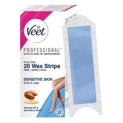 Veet Professional Waxing Strips Kit 20 Strips x 2