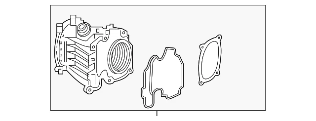 Genuine Volvo 2018-2022 S60 V60 V60 Cross Country XC90 Front Resonator 32222584