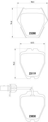 Pagid Racing    355009031    Disc Brake Pad