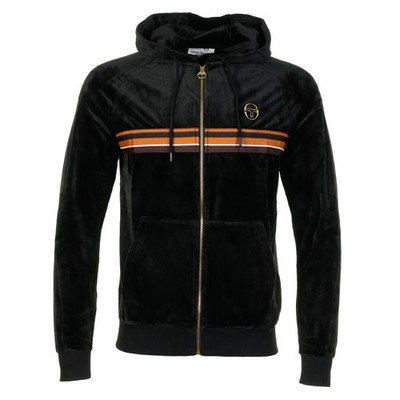Sergio Tacchini Albi Velour Hoody Black Gold ''UK S-2Xl''