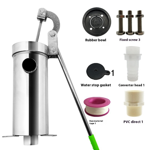Manual Water Pump for Domestic Use Stainless Steel Hand Pump for Water Wells - Picture 19 of 26