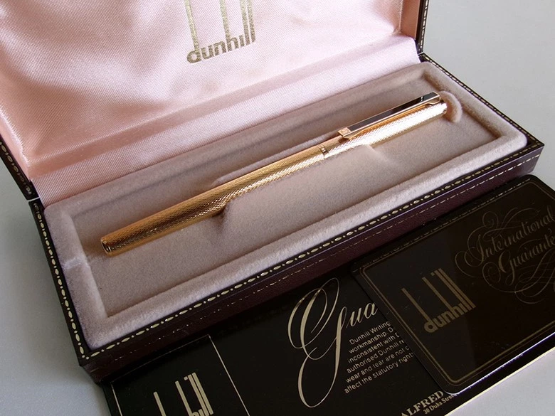 邓希尔黄金收藏品笔| eBay