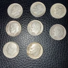 Bulk 90% American Silver 🇺🇸  8 Count - 90% Silver Roosevelt Dimes