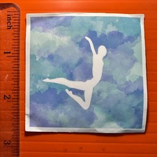 Gymnastics Silhouette Sticker Gymnastics