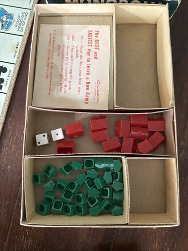 Vintage ‘50s Monopoly Parker Bros Popular Edition w/ Board Collectors Board Game - Picture 7 of 23