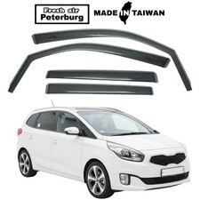 For Kia Carens 2014-2022 In-channel Rain Guards Wind Deflector 4pcs