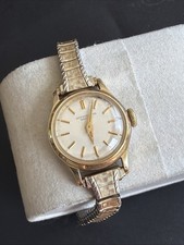 BL72 IWC International Mechanical Vintage 1950’s Silver Lady Watch Runs Ticking