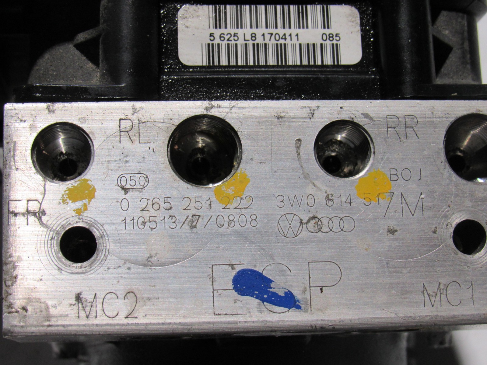 Bentley Continental GT 2012 ABS Anti Lock Brake System Module Pump 11-18 ;#3