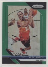 2018-19 Panini Prizm Green Prizm Alec Burks #203 d1r