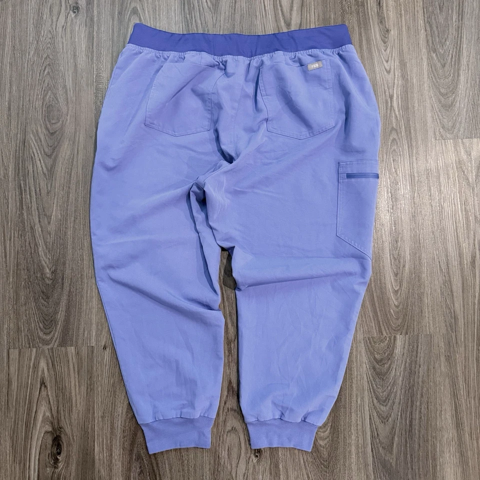 FIGS TECHNICAL COLLECTION WOMEN LARGE ZAMORA JOGGER PANTS PURPLE 2XL - Image 3 of 4