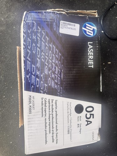 ✨Genuine OEM HP 05A CE505A Black LaserJet Toner Cartridge New P2035/P2055 2 ✨
