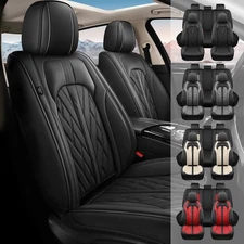 Car Seat Covers For Honda/Acura,Luxury Leather Automotive Seat Covers(2/5 Seats)