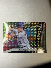 2021 Panini Mosaic #L4 Alex Bregman Launched Reactive Green