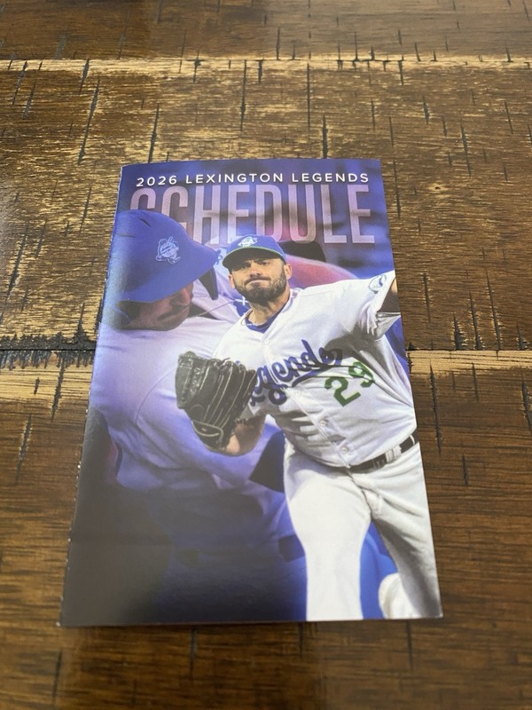 Lexington Legends 2026 Atlantic League Pocket Schedule 
