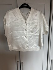 Women’s M&S Pj Top Size 12
