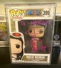 Funko Pop! Animation Nico Robin One Piece #399 Vinyl Figure Autographed JVA