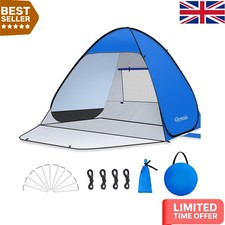 Compact and Portable Beach Tent with Zipper - Perfect for Outdoor Adventure