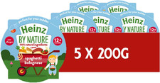 Heinz Baby Food Spaghetti Bolognese Tray 5X200G