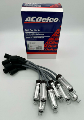 #ad 758EE AC Delco Spark Plug Wires Set of 8 New for Chevy Chevrolet Silverado 1500 $64.94