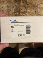 Eaton QBGF1020 QB1020GF 20A GFCI Circuit Breaker