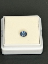 Ceylon Sapphire Loose Gemstone - .35ct - 5x4mm Oval - Cornflower Blue - VIDEO
