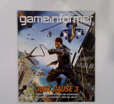 Game Informer December 2014 Just Cause 3 Magazine PS4 Xbox One PC