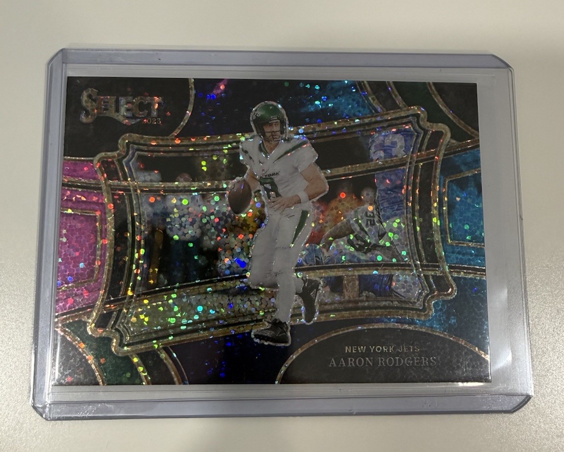 Aaron Rodgers 2023 Panini Select Field Level Cosmic Prizm #375 C541 GEM