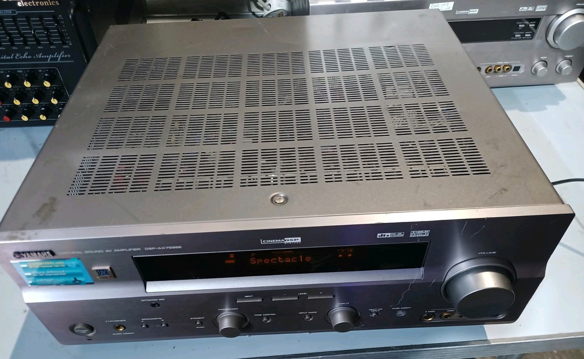Yamaha DSP-AX759SE Natural Sound AV Amplifier l. Silver | eBay UK