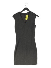 Mango A-Line Midi Dress S in Grey