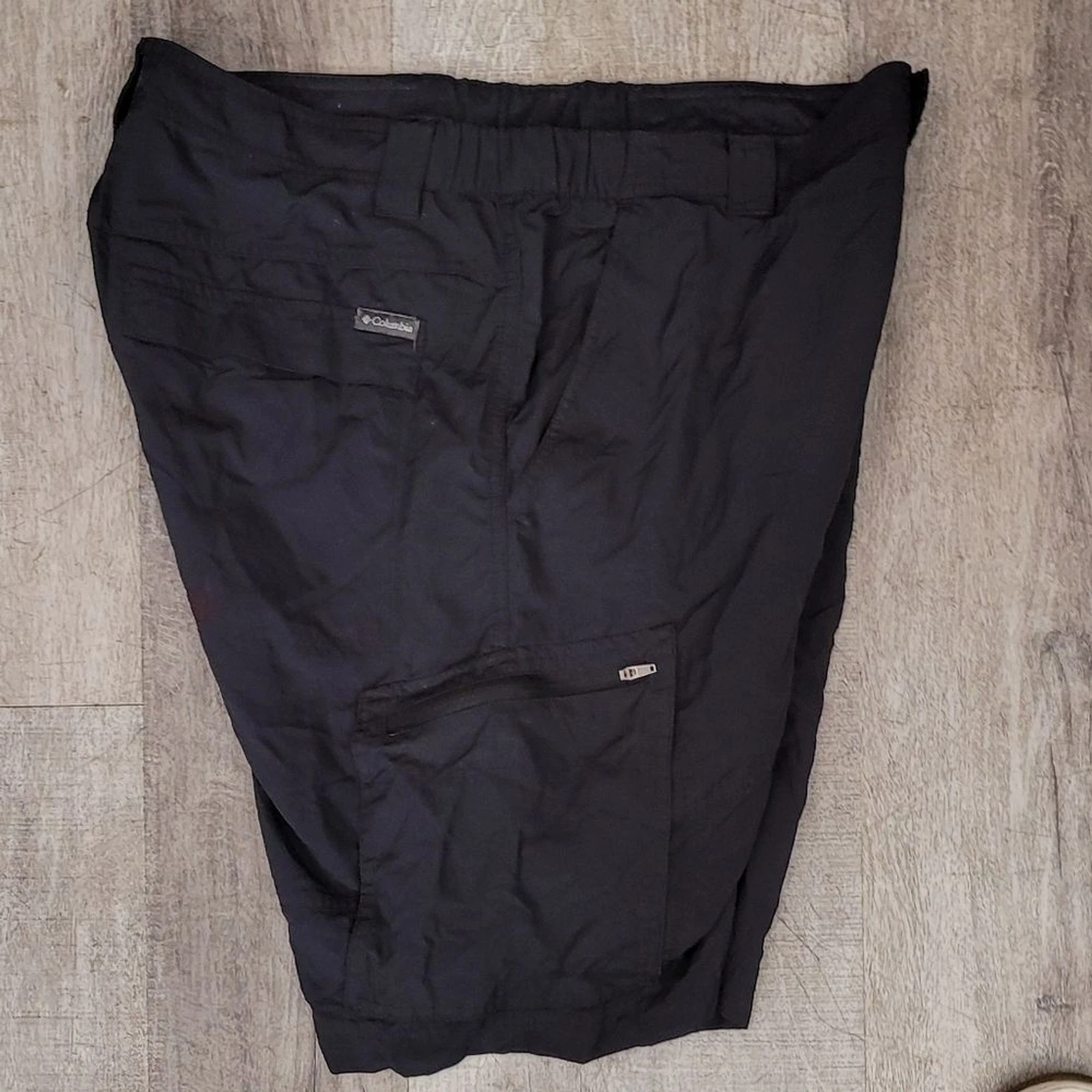 Columbia shorts men's 36w cargo pockets black @shorts bag