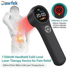 1760mW Laser Therapy Physical Device Treat Muscle Aches Diminish Inflammation